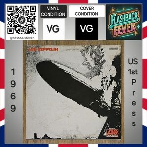 LED ZEPPELIN•Led Zeppelin•Jan 13, 1969 US Stereo(#SD 8216)•Terre Haute Pressing